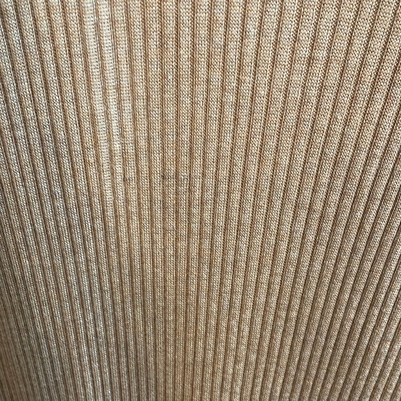 Women’s long, tan cardigan - Picture 3 of 4